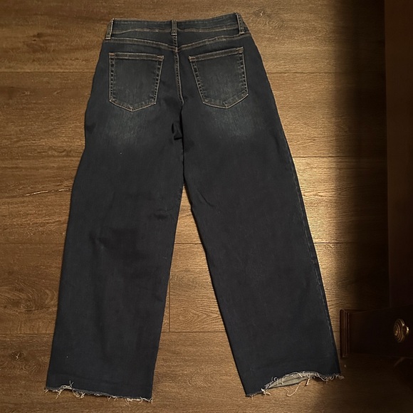 Just USA Dark Blue Wide Leg Jeans - Picture 4 of 6